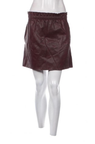Fustă de piele Zara Knitwear, Mărime S, Culoare Roșu, Preț 12,50 Lei