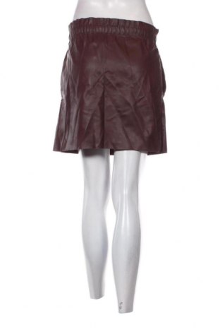 Kožená sukně  Zara Knitwear, Velikost S, Barva Červená, Cena  70,00 Kč