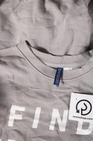 Herren Shirt H&M Divided, Größe S, Farbe Grau, Preis 2,78 €