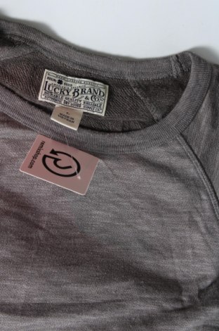 Ανδρική μπλούζα Lucky Brand, Μέγεθος L, Χρώμα Γκρί, Τιμή 6,31 €