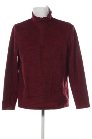 Ανδρική μπλούζα fleece Canda, Μέγεθος L, Χρώμα Κόκκινο, Τιμή 4,47 €