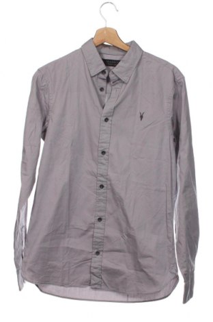Ανδρικό πουκάμισο AllSaints, Μέγεθος XS, Χρώμα Γκρί, Τιμή 6,01 €