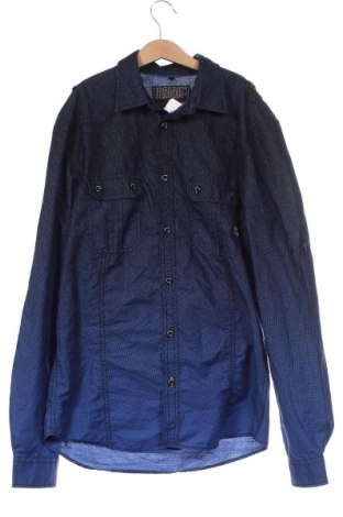 Herrenhemd Angelo Litrico, Größe S, Farbe Blau, Preis 2,42 €