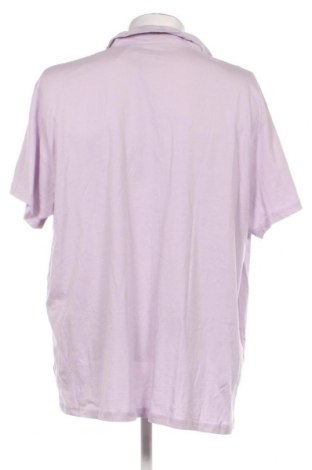 Herrenhemd Boohoo, Größe 4XL, Farbe Lila, Preis 11,86 €