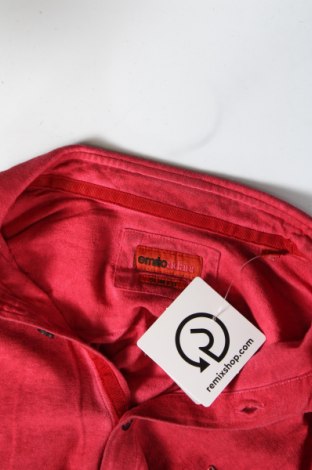 Мъжка риза Emilio Adani, Размер S, Цвят Червен, Цена 72,00 лв.