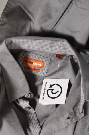Мъжка риза Emilio Adani, Размер M, Цвят Сив, Цена 9,76 лв.