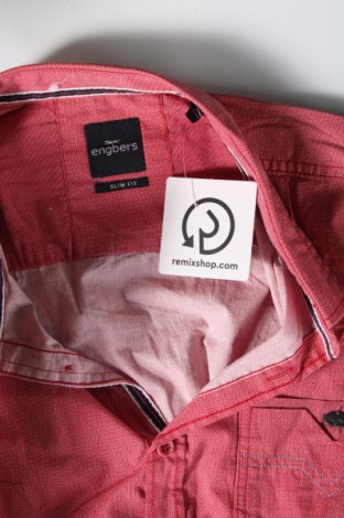 Ανδρικό πουκάμισο Engbers, Μέγεθος XL, Χρώμα Κόκκινο, Τιμή 15,77 €