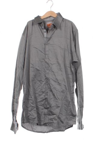 Ανδρικό πουκάμισο Emilio Adani, Μέγεθος S, Χρώμα Γκρί, Τιμή 5,03 €