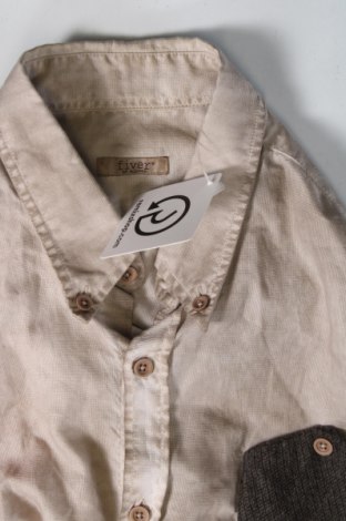 Pánska košeľa  Fiver Jeans, Veľkosť M, Farba Béžová, Cena  13,61 €