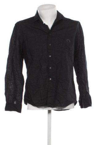 Ανδρικό πουκάμισο Jake*s, Μέγεθος L, Χρώμα Μαύρο, Τιμή 23,20 €