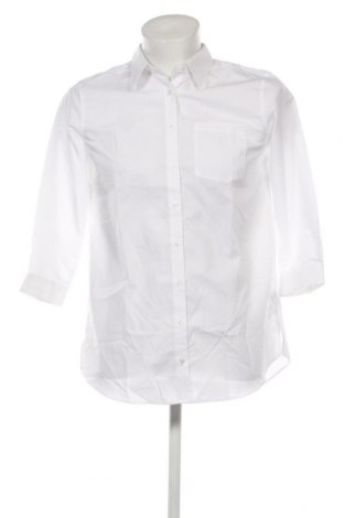 Ανδρικό πουκάμισο Lands' End, Μέγεθος L, Χρώμα Λευκό, Τιμή 6,16 €