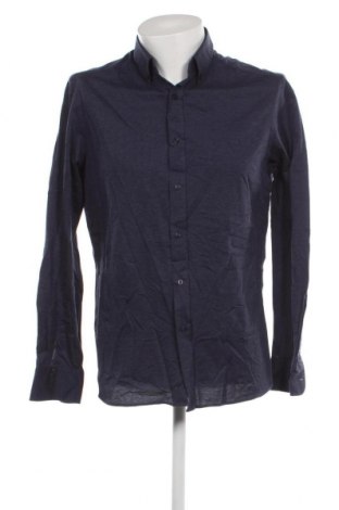 Мъжка риза Massimo Dutti, Размер L, Цвят Син, Цена 29,25 лв.