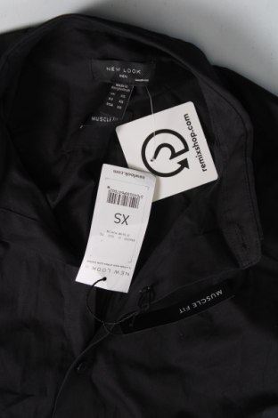 Herrenhemd New Look, Größe XS, Farbe Schwarz, Preis 23,71 €