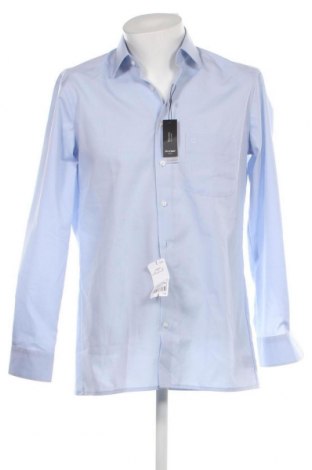 Ανδρικό πουκάμισο Olymp, Μέγεθος M, Χρώμα Μπλέ, Τιμή 36,19 €