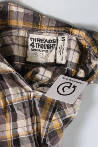 Ανδρικό πουκάμισο Threads 4 Thought, Μέγεθος S, Χρώμα Πολύχρωμο, Τιμή 2,66 €