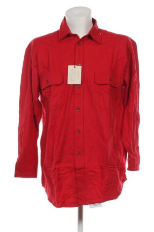 Мъжка риза Woolrich, Размер L, Цвят Червен, Цена 131,34 лв.