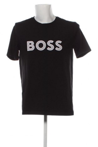 Мъжка тениска Boss Green, Размер L, Цвят Черен, Цена 105,00 лв.