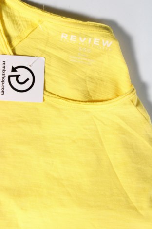 Мъжка тениска Review, Размер S, Цвят Жълт, Цена 11,02 лв.