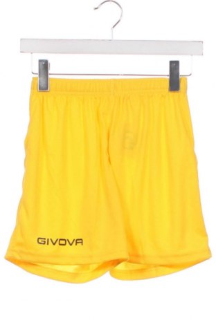 Ανδρικό κοντό παντελόνι Givova, Μέγεθος XS, Χρώμα Κίτρινο, Τιμή 4,00 €