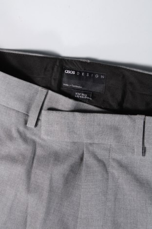 Pantaloni de bărbați ASOS, Mărime M, Culoare Gri, Preț 85,85 Lei
