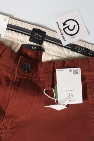 Мъжки панталон C&A, Размер S, Цвят Кафяв, Цена 13,34 лв.