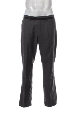 Pantaloni de bărbați Fitted, Mărime L, Culoare Gri, Preț 12,66 Lei