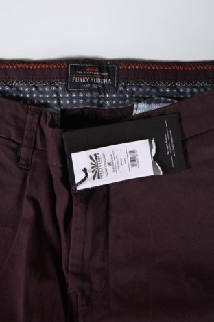 Мъжки панталон Funky Buddha, Размер M, Цвят Лилав, Цена 23,49 лв.
