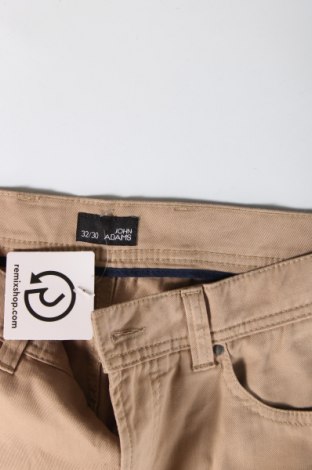 Ανδρικό παντελόνι John Adams, Μέγεθος M, Χρώμα  Μπέζ, Τιμή 17,94 €