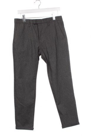 Pantaloni de bărbați Pull&Bear, Mărime M, Culoare Gri, Preț 12,40 Lei