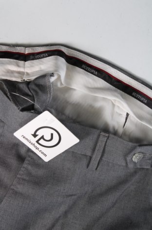 Ανδρικό παντελόνι Suitopia, Μέγεθος S, Χρώμα Γκρί, Τιμή 2,68 €