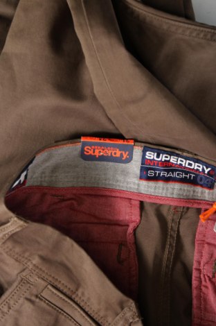 Pánské kalhoty  Superdry, Velikost S, Barva Hnědá, Cena  1 348,00 Kč