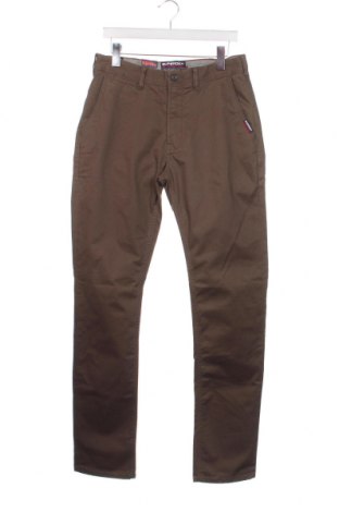 Pantaloni de bărbați Superdry, Mărime S, Culoare Maro, Preț 73,42 Lei