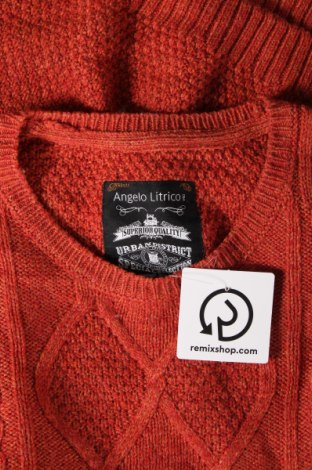 Ανδρικό πουλόβερ Angelo Litrico, Μέγεθος L, Χρώμα Πορτοκαλί, Τιμή 2,87 €