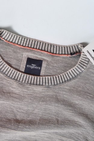 Мъжки пуловер Engbers, Размер S, Цвят Сив, Цена 17,28 лв.