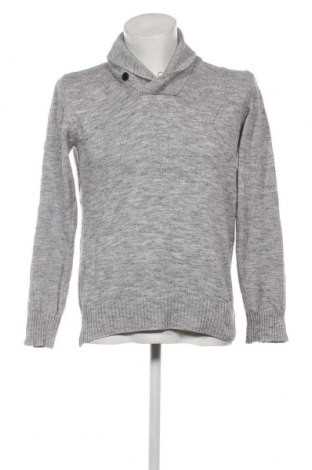Мъжки пуловер H&M L.O.G.G., Размер M, Цвят Сив, Цена 7,54 лв.
