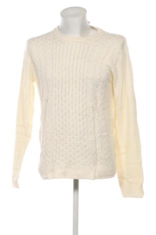Ανδρικό πουλόβερ Kiabi, Μέγεθος L, Χρώμα Εκρού, Τιμή 5,38 €