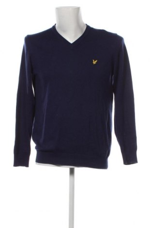 Ανδρικό πουλόβερ Lyle & Scott, Μέγεθος M, Χρώμα Μπλέ, Τιμή 27,22 €