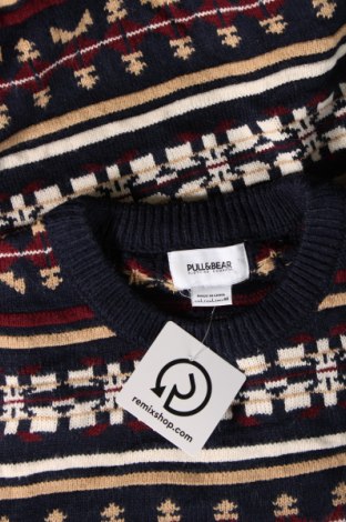 Ανδρικό πουλόβερ Pull&Bear, Μέγεθος L, Χρώμα Πολύχρωμο, Τιμή 3,23 €