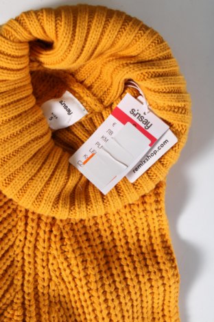 Ανδρικό πουλόβερ Sinsay, Μέγεθος S, Χρώμα Κίτρινο, Τιμή 7,11 €