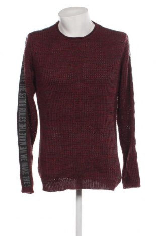 Ανδρικό πουλόβερ Stitch & Soul, Μέγεθος S, Χρώμα Κόκκινο, Τιμή 5,38 €