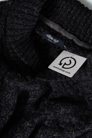 Мъжки пуловер Urban Wave, Размер M, Цвят Син, Цена 8,40 лв.