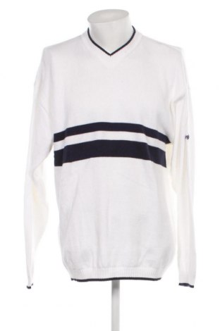 Ανδρικό πουλόβερ Wrangler, Μέγεθος XL, Χρώμα Λευκό, Τιμή 17,01 €