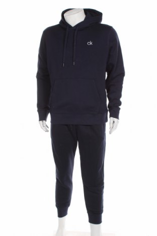 Herren Sportanzug Calvin Klein, Größe L, Farbe Blau, Preis 63,40 €