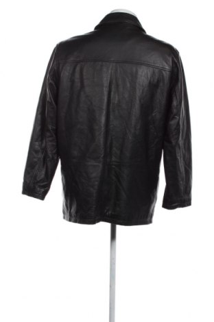 Ανδρικό δερμάτινο μπουφάν, Μέγεθος M, Χρώμα Μαύρο, Τιμή 66,19 €
