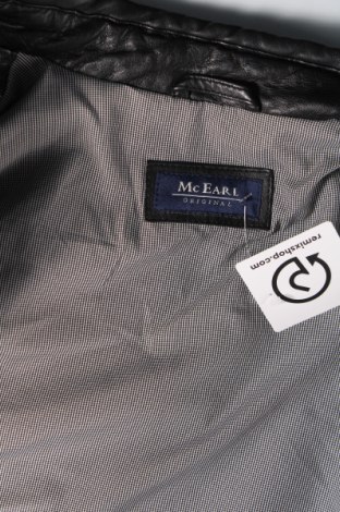 Ανδρικό δερμάτινο μπουφάν Mc Earl, Μέγεθος M, Χρώμα Μαύρο, Τιμή 66,19 €