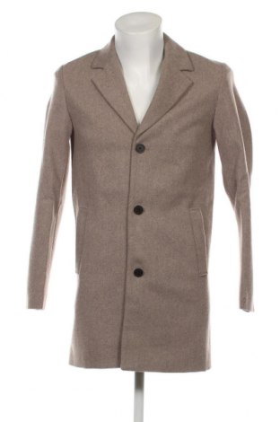 Ανδρικά παλτό Jack & Jones, Μέγεθος XS, Χρώμα  Μπέζ, Τιμή 25,36 €