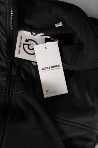 Ανδρικό μπουφάν fleece Jack & Jones, Μέγεθος M, Χρώμα Πράσινο, Τιμή 17,75 €