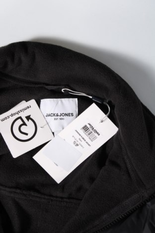 Ανδρικό μπουφάν fleece Jack & Jones, Μέγεθος XS, Χρώμα Μαύρο, Τιμή 11,65 €