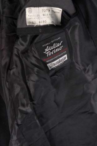 Pánské sako  Atelier Torino, Velikost L, Barva Černá, Cena  155,00 Kč