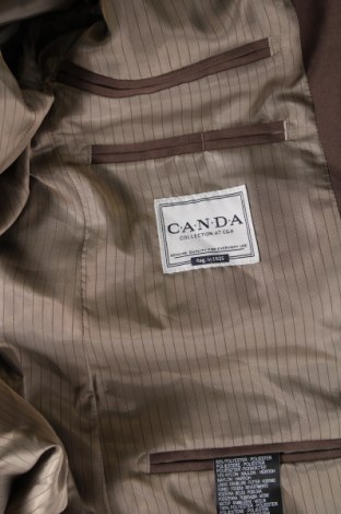 Ανδρικό σακάκι Canda, Μέγεθος L, Χρώμα Καφέ, Τιμή 3,81 €